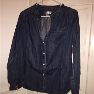 button up denim shirt